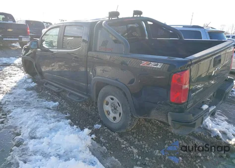 2016 Chevrolet Colorado Z71 from USA, damaged, VIN 1GCGTDE37G1245138
